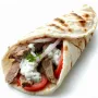Pita grecque kebab